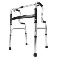 Senų žmonių rankomis stumiamas kelioninis vežimėlis lauke nešiojamas vežimėlis sulankstomas vežimėlis su kojų atrama, itin lengvas 【With Seat】 Walker