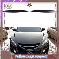 A57E-2vnt. Automobilio vokeliai Antakiai Žibintų apdangalai Blakstienos Mazda 6 GH / Atenza 2008-2012 juoda