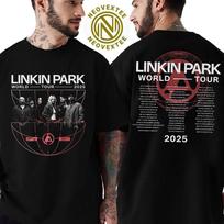 Linkin Park Pasaulio Prekės Iš Zero Pasaulinio Tour 2025 Marškinėliai Unisex Marškinėliai M