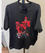 Vintažinis 1993 m. komiksų Daredevil N Elektra marškinėlis, pakartotinis spaudas, dydžiai XS-4XL, gerbėjams, unisex marškinėlis XL