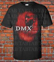 DMX „It's Dark and Hell Is Hot“ albumo viršelio grafinis marškinėlis Hip-Hop Rap Unisex T-shirt S