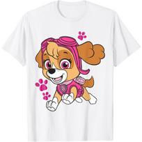Paw Patrol Skye Marškinėliai Marškinėliai S balta