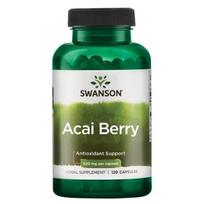Swanson Acai uogų ekstraktas 500mg Maisto papildas, N120