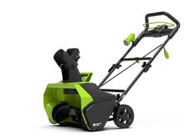 Sniego valytuvas Greenworks GD40STK8; 40 V; 1x8,0 Ah akum.