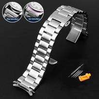 VIENAS Nerūdijančio plieno laikrodžio apyrankė Lenkta apyrankė Casio EFR-526/303/304/530/556/552 Vyriškas BEM-506/501 Apyrankė 20 22 24mmMN 20mm