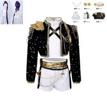 Rumi Cosplay Kostiumas Anime Paauglių Suaugusių Mergaičių K-POP Cosplay Apranga Helovinas Moterų kpop Auksinis Juodas S