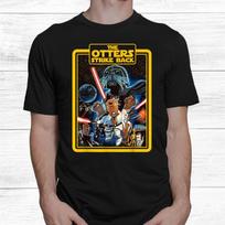 „The Otters Strike Back“ medvilniniai marškinėliai, visų dydžių S-5XL, unisex marškinėliai XL