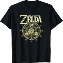 The Legend of Zelda Triforce Golden Power Goddess Emblem T-Shirt S juoda