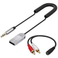 Qoltec Wireless Audio receiver adapter HiFi BT6.0 2xRC 56983
