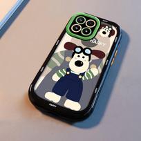 Xiaomi 17 Pro Max Full Coverage Anti-Fall Case - Happy Headmaster Dog Design Xiaomi 17 Pro