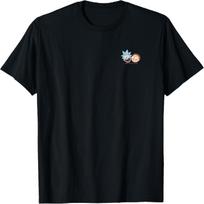 Rick and Morty Small Faces T-Shirt S įvairiaspalvis