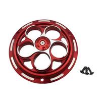 skirtas vespa Sprint Primavera 150 (2013-2025) CNC aliuminio besisukanti aušinimo ventiliatoriaus apsauga, variklio radiatoriaus apsauga ir stilingas G7N1