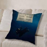 Mergaitė B-Billie Eilish JAV Pagalvės užvalkalas Kvadratinis Dvipusis spausdinimas Trumpas pliušas Sofa pagalvės užvalkalas Miegamojo naktinio stalelio pagalvė 30cmx30cm