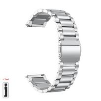 Nerūdijančio plieno dirželis Huawei Watch GT 6 Pro 46mm 41mm Metalinė apyrankė Correa For Huawei GT6 GT5 GT4 46MM Apyrankė 22MM sidabras