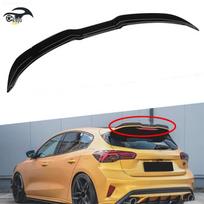 Ford Focus MK4 ST-Line Galinis spoileris (2019-2022 m) - Ryškiai juodas hečbeko sparno modifikavimas Bright Black