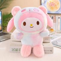 Sanrio pliušiniai žaislai Kawaii Sanrio Kuromi Mano Melodija Cinnamoroll pliušiniai žaislai Lėlė Pagalvė Anime Komiksai Vaikų dovanos Kambario dekoravimas Lėlės.**