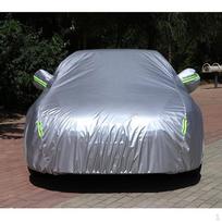 L XL XXL Car Dust Proof Full Cover Silver L