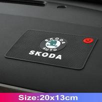 Automobilio neslystanti pagalvėlė Neslystanti kilimėlis Skoda Rapid Kodiak Superb Octavia 2 A7 Fabia Tour RS Kamiq Yeti Interjero Automobilio Aksesuarai