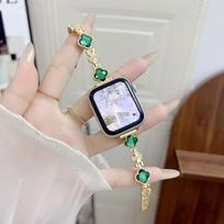 Gražus dobilų metalas Apple Watch apyrankei Serija S10/8/7/6/3/4/5/9 40mm 41mm 38mm 42mm 44mm 45mm 46mm Dirželis 38mm40mm41mm 42mmS10