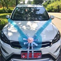 1 rinkinys vestuvinio automobilio dekoracija dirbtinė gėlė traukiami gėlės uždangalas durų rankenos juostelės šilkinė gėlė vakarėlio festivalio reikmenys