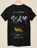 Jackie Brown - Filmo plakato įkvėptas unisex juodi marškinėliai Unisex T-shirt L