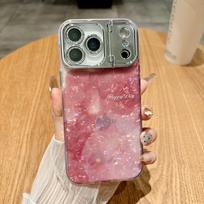 iPhone 17 Pro Max Case: Dazzling Gradient Shell, Full Lens Coverage, Stand, Bracelet iPhone 14 Plus