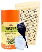 Augaliniai plaukų dažai Sattva Ayurveda Light Red, 150 g