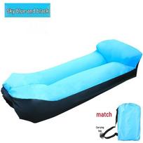 Inflatable Lazy Sofa Chair: Portable Folding Air Bed Cushion for Outdoor or Indoor Use