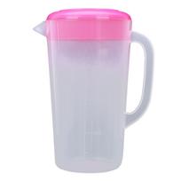 1500/2000/2500ml vandens ąsotis plastikinis matavimo virdulys ąsotis su dangčiu ir rankena 2500ML balta