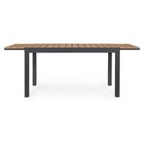 Iš aliuminio sodo valgomojo stalas 90x140 cm Elias – Bizzotto