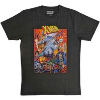 Marvel Comics - X-Men Visi veikėjai (Marškinėliai) L gray