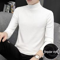 Men's Mid-Neck Wool Sweater - 2026 Autumn/Winter Casual Warm Knitwear 4XL balta