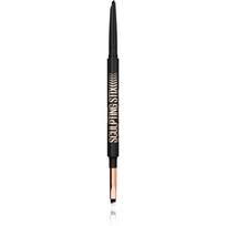 MAYBELLINE NEW YORK Sculpting Stix automatinis akių kontūro pieštukas su šepetėliu atspalvis 16 Black Blur 1 vnt.