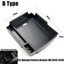 For Hyundai Kona Encino CELESTA Tucson iX35 iX25 Creta VERNA Solaris LAFESTA Elantra Avante Mistra Car Styling Armrest Glove Box For Kona Encino18-20