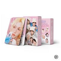 55pcs/set Kpop Photo album SKZ'S Clock Lee Know Hyunjin Changbin Lomo Cards Photocards Fans Collcetion High Quality HD Postcar