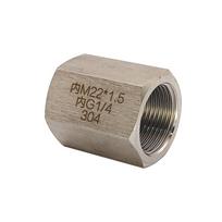 Stainless Steel 304 Thread Adapter Reducer, Female M22x1.5 to Female G1/4 BSP, PF (0933)