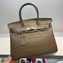 Platinos spalvos krepšys pirmas sluoksnis karvės oda aligatoriaus raštas matinis nešiojamas per petį paštininko krepšys moteriškas krepšys premium 30CM juoda