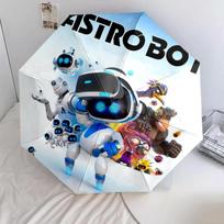 1 vnt. Automatiškai susilankstantis skėtis - ASTRO BOT raštas, Nešiojamas ir sulankstomas dizainas su 8 šonkauliais, Kalėdinės ir gimtadienio dovanos įvairiaspalvis