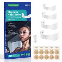 1 PAKELIS/15 DIENŲ Magnetinis nosies pleistras, pagalba kvėpavimui black 15days