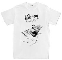 Gibson Guitar TShirt Print Tops Women Summer Fashion Casual Unisex Tops Clothing Tee Graphic t shirt S