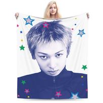 Warm Blanket Kids Adult Airplane Travel Martin Cortis Kpop Boy Band K-Pop Throw Blanket Bedspread For Couch Chair Sofa Bed Cover 30x40in