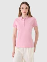 4F Moteriški polo marškinėliai trumpomis rankovėmis