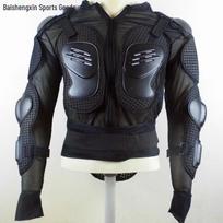 Motociklininko apsauginis tinklinis šarvų kostiumas su nugaros apsauga 4XL black