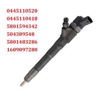 0445110520 0445110418 Nauji dyzelinio kuro purkštukai Fiat Ducato Iveco Daily Citroen Peugeot 2.3D 5801594342 504389548 1609097280