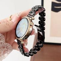 Dervos apyrankė Huawei Watch GT 4 41mm 46mm 18mm 20 22mm Plona apyrankė Samsung Galaxy 4 5 pro 6 Classic 44mm 40mm Moteriškas apyrankė 22mm