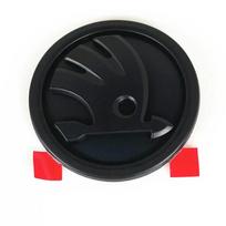80/90mm 3D ABS Automobilio Priekinės Grotelės Bagažinės Lipdukas Skoda Octavia 2 3 A5 A7 Kodiaq Fabia Rapid 3 Karoq Superb VRS Priedams 80MM Rear