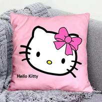 Mielas animacinis Hello Kitty pagalvės užvalkalas svetainės sofai biuro pagalvėlė namų miegamojo kambario dekoravimas miela mergaitiška gimtadienio dovana,(1) 30x30cm