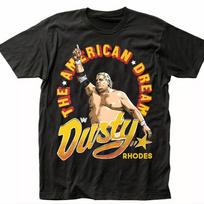 Retas Dusty Rhodes Vyriški Juodi Visų Dydžių 8D395 Unisex Marškinėliai XXXXL