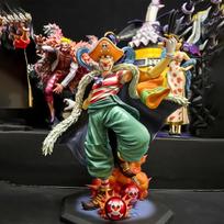 Vienas Gabalas Buggy Veiksmo Figūrėlė 23 Cm Grand Line Keturi Imperatoriai Anime Modelis Statulėlė Kolekcionuojami Žaislai Suaugusiems balta