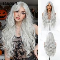 European Cosplay Wig - Women's Full Head Big Wave, Colored Set for Christmas Party Costume